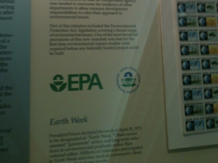 Meanwhile, many Americans — including patrons we spoke with at the museum — may not know Nixon created the EPA.