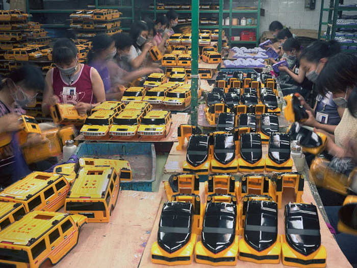 Most Chinese migrant workers do not own the products they spend their lives making.