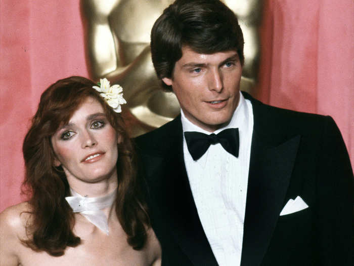Clark Kent and Lois Lane — AKA Christopher Reeve and Margot Kidder — looked dapper together, as well. In 