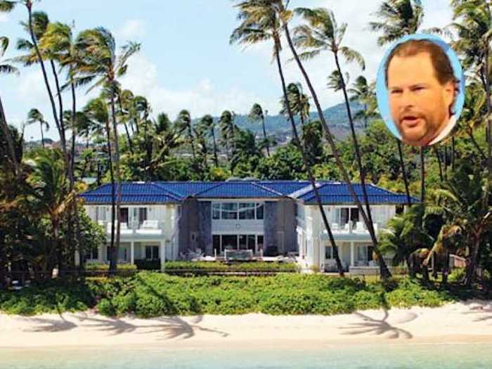 He owns a 5-acre estate in Hawaii