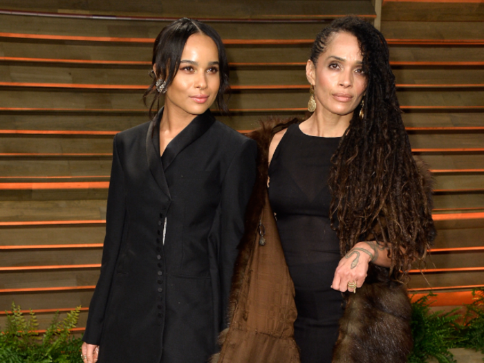 Zoe Kravitz made it a family affair with her mom, Lisa Bonet.