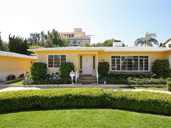 It was built in 1947 in the typical California ranch-house style.