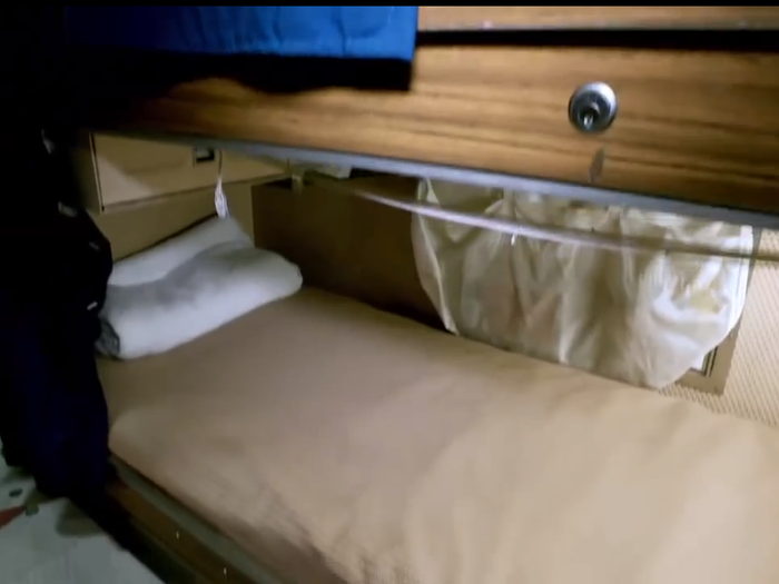 Beds in submarines are sometimes referred to as 