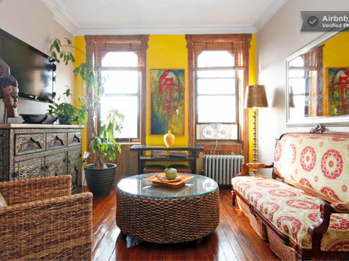 Spend the night in this bohemian hideaway.