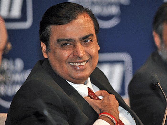 The richest Indian: Mukesh Ambani