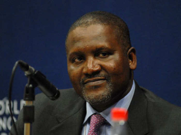 The richest Nigerian: Aliko Dangote