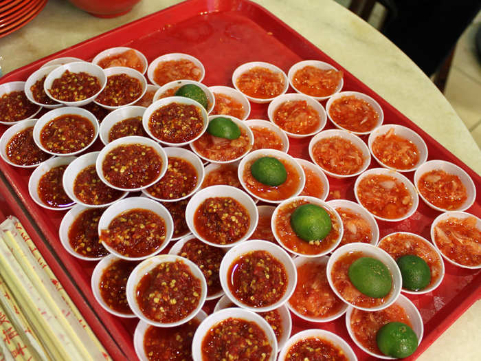 Singaporeans love their food spicy. You