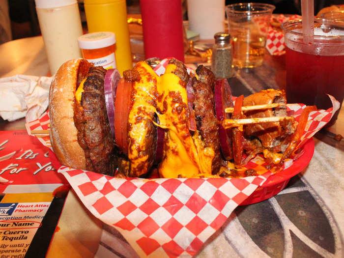 All in all, the burger was pretty tasty. The meat was cooked well, and the chili was flavorful, too.