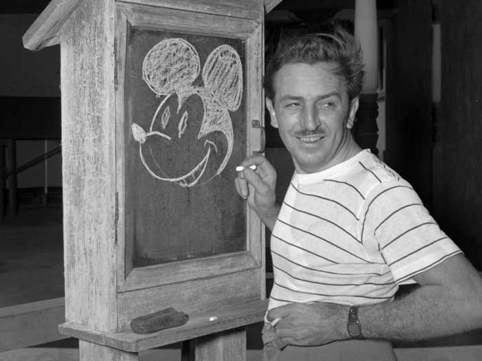Walt Disney was fired by a newspaper editor because he "lacked imagination and had no good ideas."