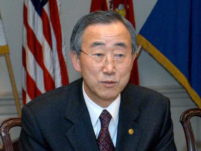 Ban Ki-moon, Secretary-General of the UN, earned an M.A. in public administration in 1985