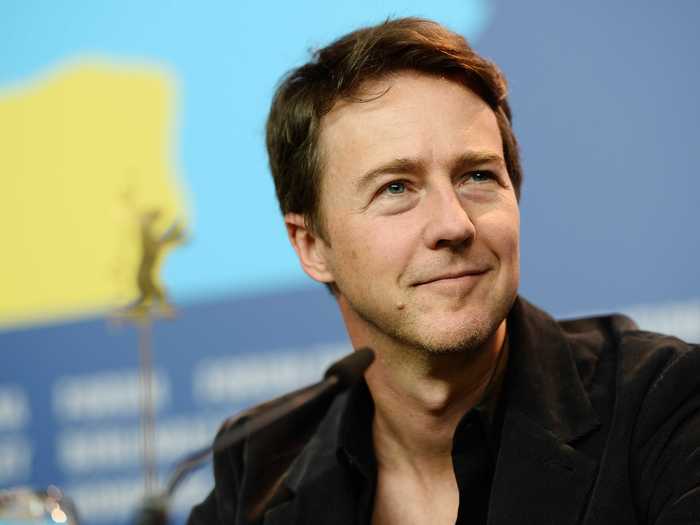 2. Edward Norton hasn