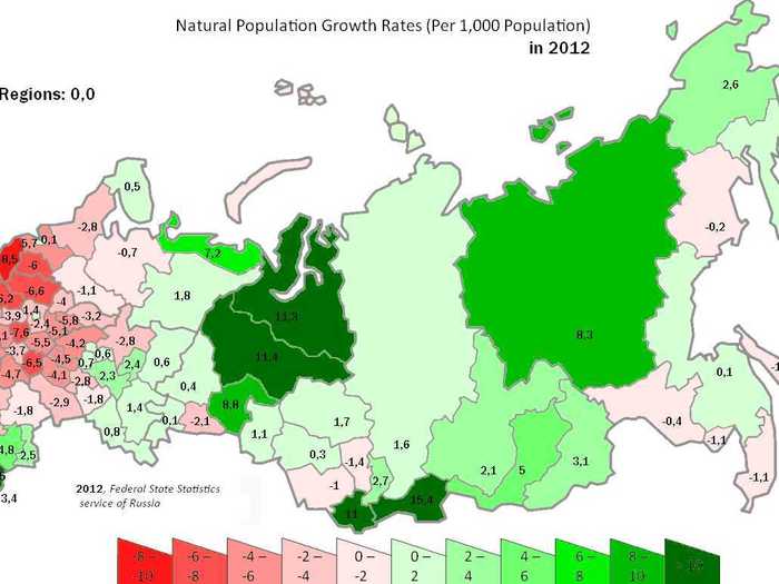 Russia has nine contiguous time zones, more than any other country.