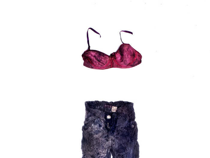 These clothes were the only things found of a missing 17-year-old woman in El Salvador. Honduras, Guatemala, and El Salvador are notoriously violent countries. Often, victims simply disappear.