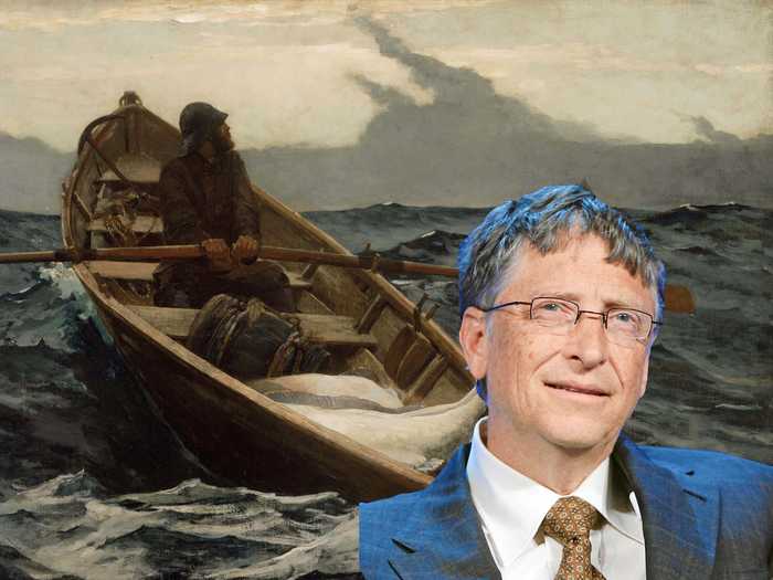 Bill Gates has an affinity for American painters.
