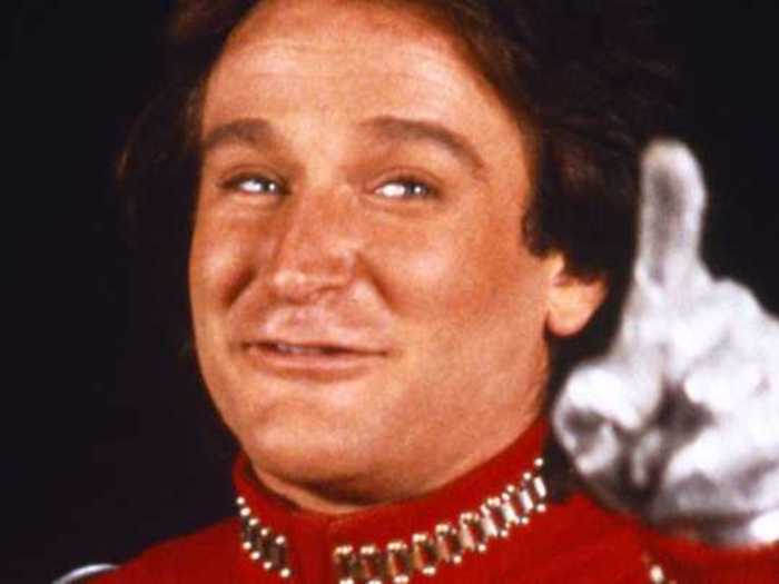 Robin Williams played quirky characters on TV before winning an Oscar.