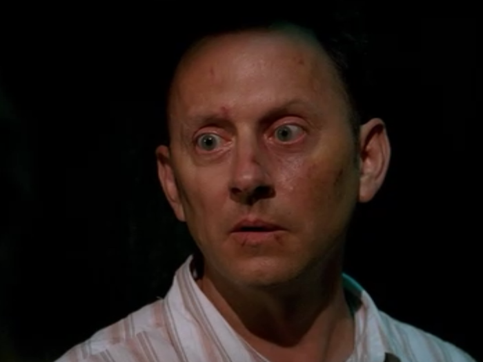 THEN: Michael Emerson played main bad guy Benjamin Linus.