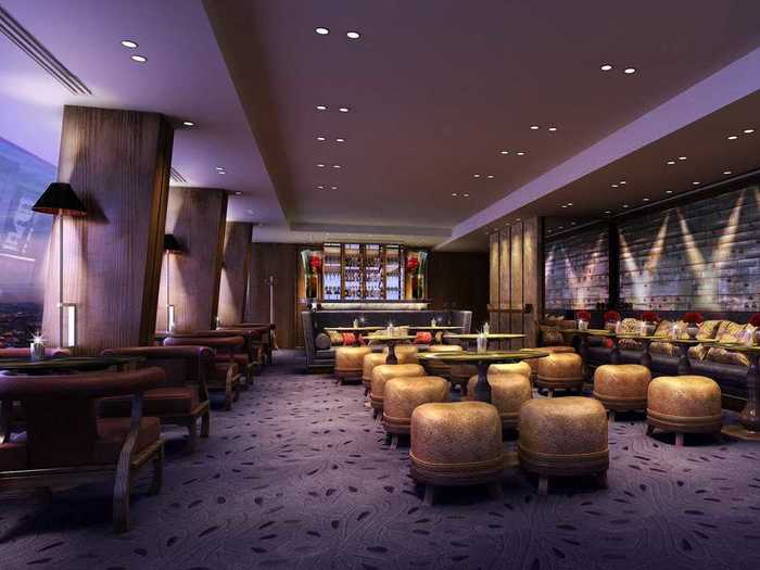 Also located on the 52nd floor, GONG will be the highest bar in London.