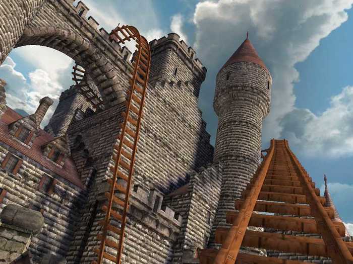 RiftCoaster is a popular free tech demo that puts you at the helm of a medieval roller coaster. With the Rift