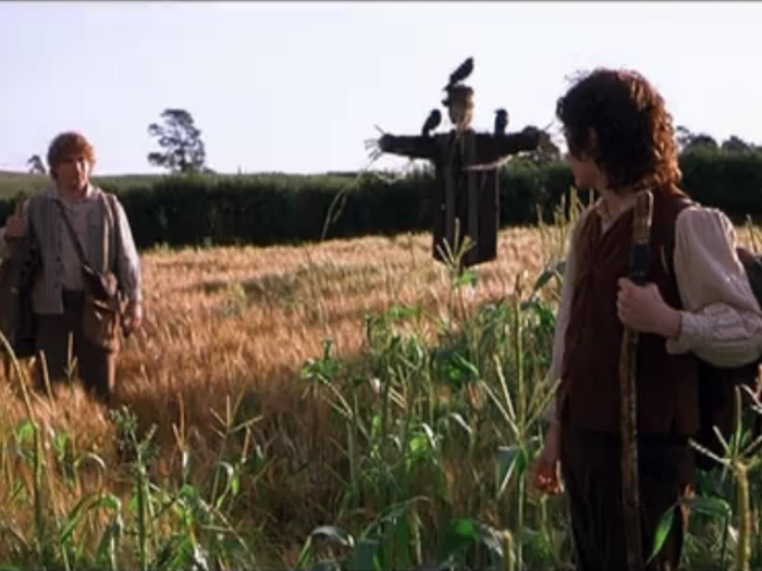 The same contrast exists in "Lord of the Rings" between Frodo and Sam. "Frodo is a well-to-do, educated, middle class Hobbit, while Sam is his gardener. He