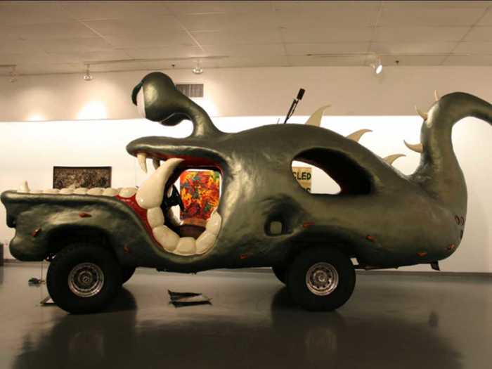 Art nerds and gearheads with an afternoon to spare will want to swing by the Art Car Museum, otherwise known as "Garage Mahal." Located in Houston