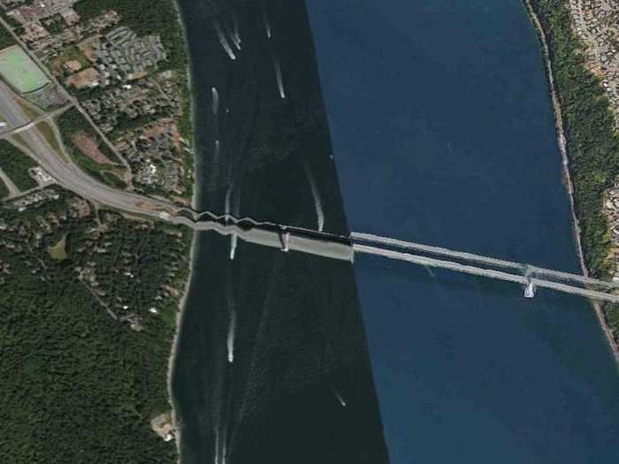 Then: Tacoma Narrows Bridge did not look stable, at all.