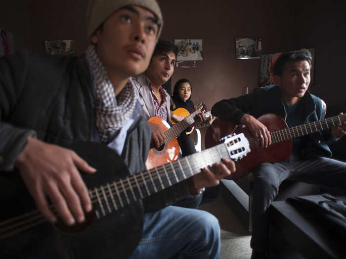 ... From young people just learning how to play the guitar ...