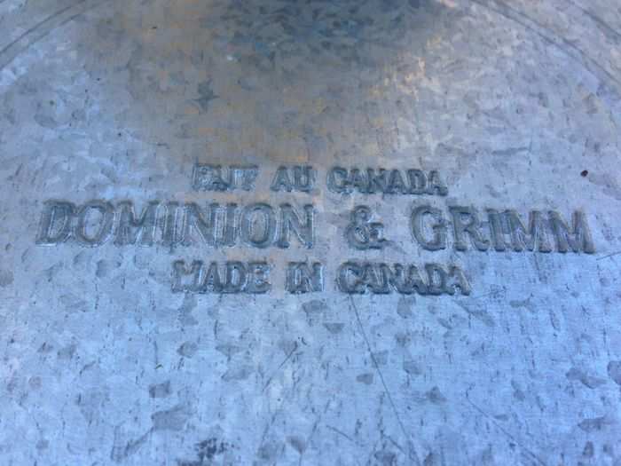 Our lids come from Canada, too: Dominion & Grimm. Nothing but the best! ($1 apiece)