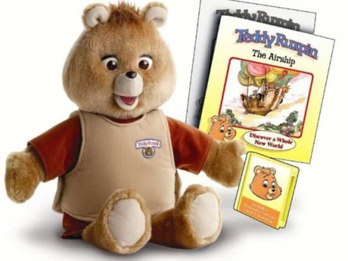 Teddy Ruxpin, the odd but endearing talking stuffed bear, was the best-selling toy of 1985 and 1986 and fine, we