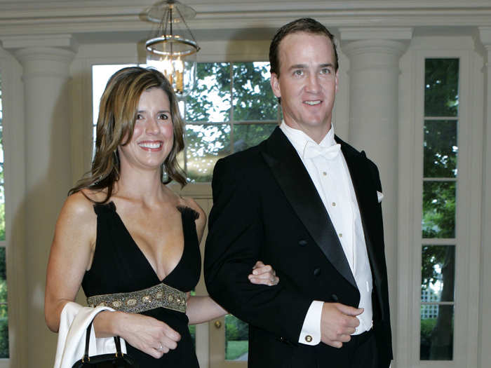 Ashley Manning is married to Peyton Manning. They were college sweethearts.