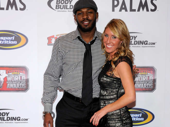 Jessie Moses is engaged to Jon Jones. They