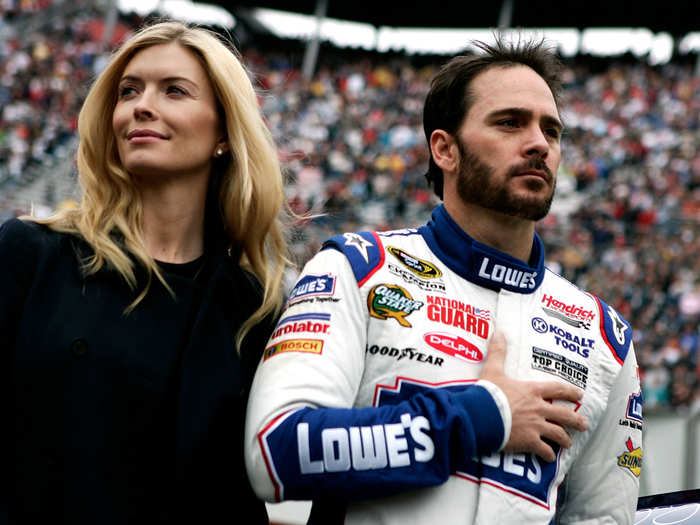 Chandra Janway is married to Jimmie Johnson. She is an ex-model.