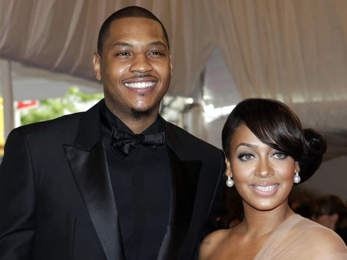 LaLa Anthony is married to Carmelo Anthony. She