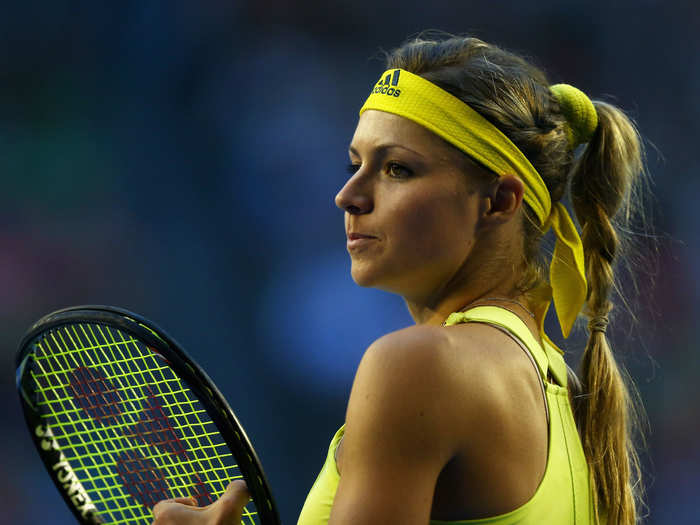 Maria Kirilenko is dating Alex Ovechkin. She