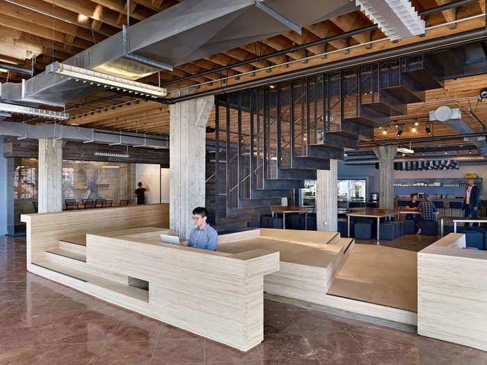 BEST OFFICE INTERIOR (Popular): Heavybit Industries, San Francisco, IwamotoScott Architecture