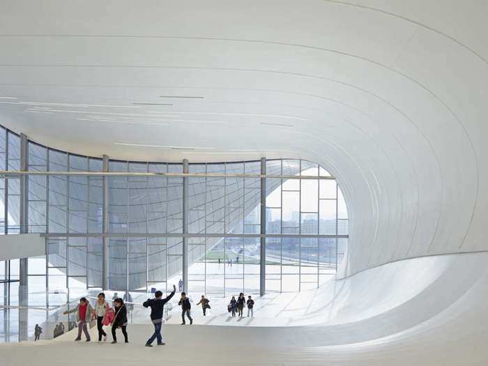 BEST THEATER (Popular): Heydar Aliyev Center, Azerbaijan, Zaha Hadid Architects