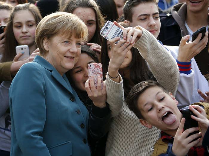 The Triple Selfie