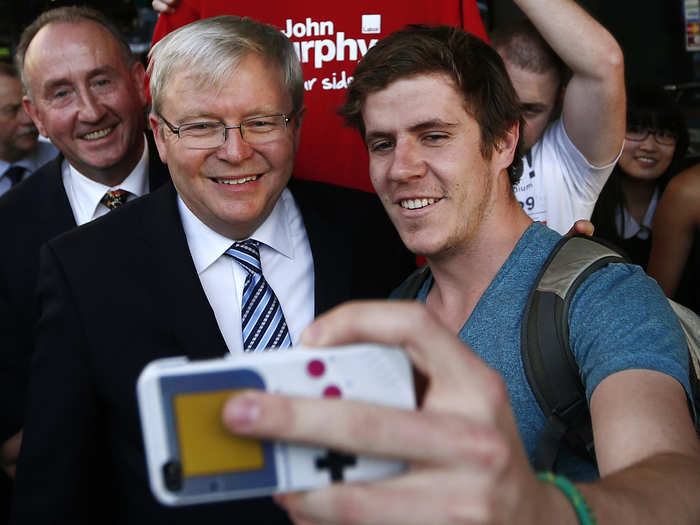 The Campaign Trail Selfie