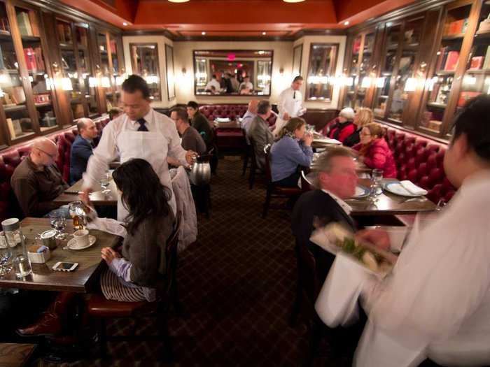 Best Service: The Old Homestead Steakhouse (37%)