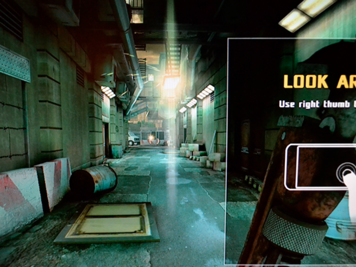 Many mobile games translated well, but some were more troublesome than others. "Dead Trigger 2," for example, presents onscreen instructions as if you were playing on a smartphone.