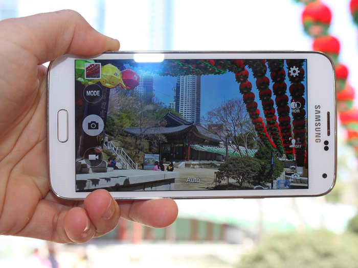 But the best camera mode is called Live HDR, which lets you preview your HDR photos before you shoot them. It