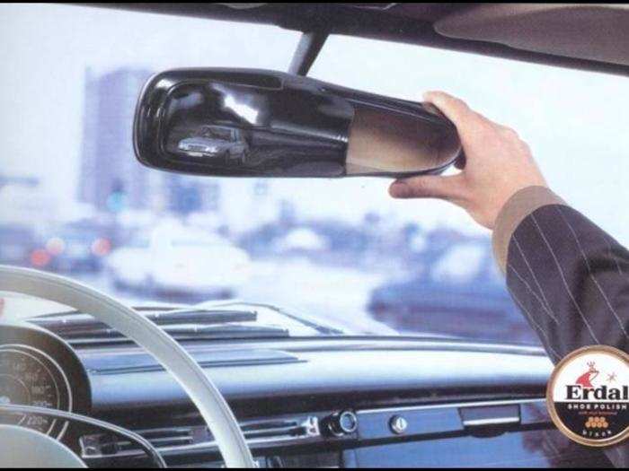 Erdal Shoe Polish: Rearview Mirror