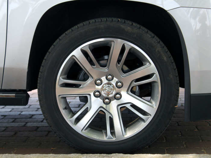 The new Escalade also offers 4-wheel drive, not all-wheel drive. The 4WD system applies power to every wheel only when necessary, saving fuel.