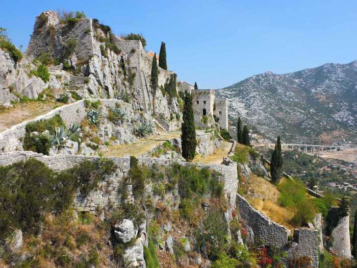 Klis Fortress, near the Croatian city of Split, is where the show filmed Daenerys plotting her return to power.