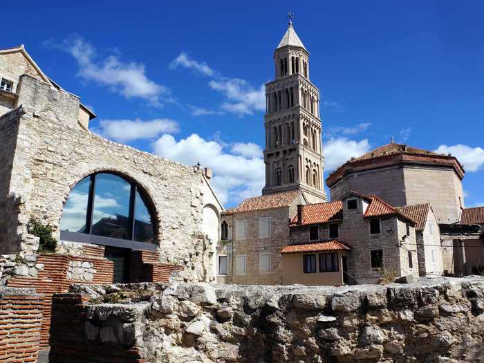 Shooting recently took place in the cellars of Diocletian