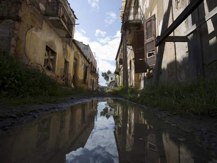 And the old residential neighborhoods had fallen completely into disrepair.