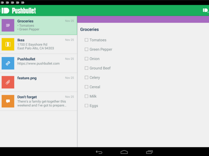 Pushbullet will make sure you never forget an important document in the office.