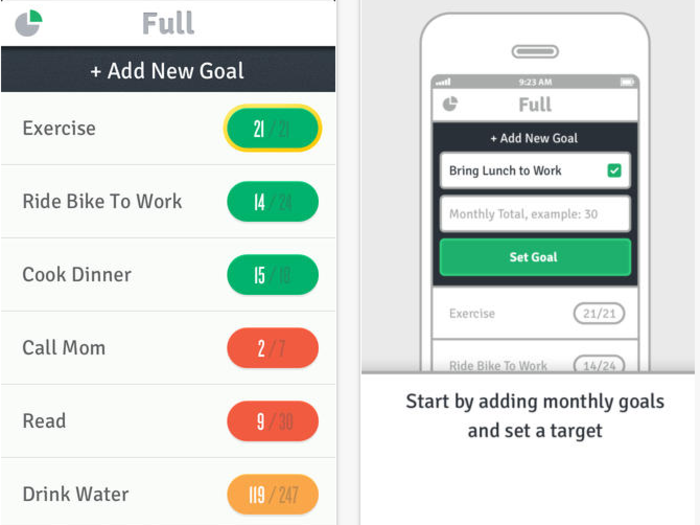 Full helps you schedule time for the important stuff.