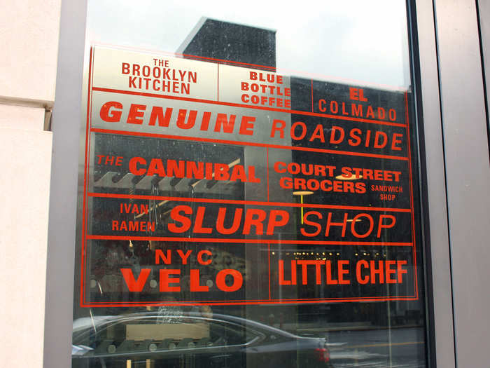 Forget your preconceived notions of food court fare. Gotham West Market features eight premiere artisanal food purveyors, plus a bike shop and beer locker.