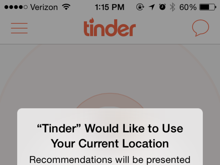 Tinder has a location element to it, so you can only see people who are single nearby. You can set the distance up to 100 miles.