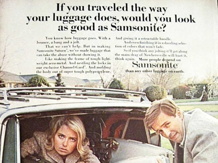 Meanwhile, Samsonite